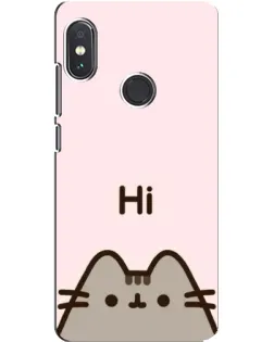 Чохол для Xiaomi Redmi Note 5 з картинкою «Пушин каже Hi» Чохол для Xiaomi Redmi Note 5 з картинкою «Пушин каже Hi»