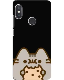 Чохол для Xiaomi Redmi Note 5 з картинкою «Пушин на чорному»