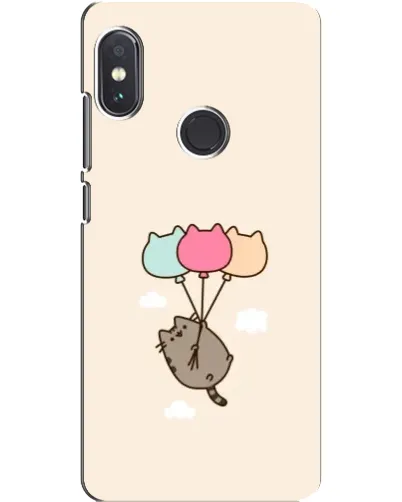 Чехол для Xiaomi Redmi Note 5 с картинкой «Пушин на шариках» Чехол для Xiaomi Redmi Note 5 с картинкой «Пушин на шариках»