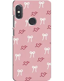 Чохол для Xiaomi Redmi Note 5 з картинкою «Серця та банти»