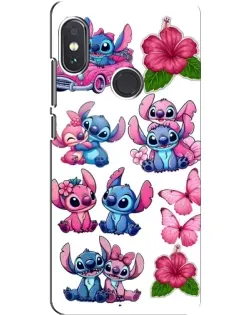 Чехол для Xiaomi Redmi Note 5 с картинкой «Стикеры Stitch и Angel» Чехол для Xiaomi Redmi Note 5 с картинкой «Стикеры Stitch и Angel»