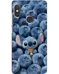 Чехол для Xiaomi Redmi Note 5 с картинкой «Стич и голубика» Чехол для Xiaomi Redmi Note 5 с картинкой «Стич и голубика»