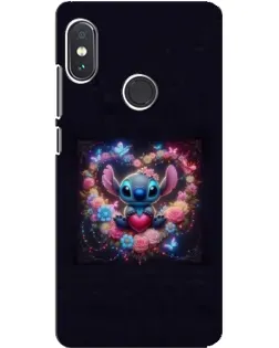 Чехол для Xiaomi Redmi Note 5 с картинкой «Stitch в цветах» Чехол для Xiaomi Redmi Note 5 с картинкой «Stitch в цветах»