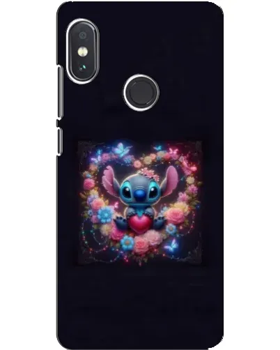 Чехол для Xiaomi Redmi Note 5 с картинкой «Stitch в цветах» Чехол для Xiaomi Redmi Note 5 с картинкой «Stitch в цветах»