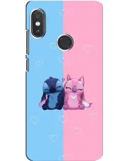 Чехол для Xiaomi Redmi Note 5 с картинкой «Stitch и Angel Love» Чехол для Xiaomi Redmi Note 5 с картинкой «Stitch и Angel Love»