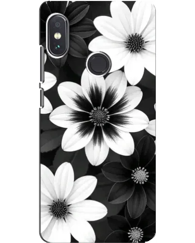 Чохол для Xiaomi Redmi Note 5 з картинкою «Монохромні айстри» Чохол для Xiaomi Redmi Note 5 з картинкою «Монохромні айстри»