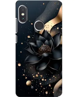 Чохол для Xiaomi Redmi Note 5 з картинкою «Чорний лотос» Чохол для Xiaomi Redmi Note 5 з картинкою «Чорний лотос»