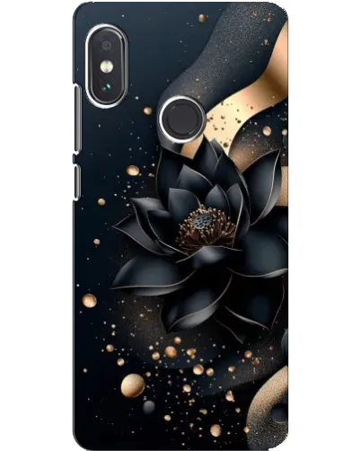 Чохол для Xiaomi Redmi Note 5 з картинкою «Чорний лотос» Чохол для Xiaomi Redmi Note 5 з картинкою «Чорний лотос»