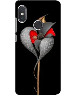 Чохол для Xiaomi Redmi Note 5 з картинкою «Срібна фантазійна квітка» Чохол для Xiaomi Redmi Note 5 з картинкою «Срібна фантазійна квітка»