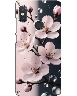 Чохол для Xiaomi Redmi Note 5 з картинкою «Ніжня сакура та краплі» Чохол для Xiaomi Redmi Note 5 з картинкою «Ніжня сакура та краплі»