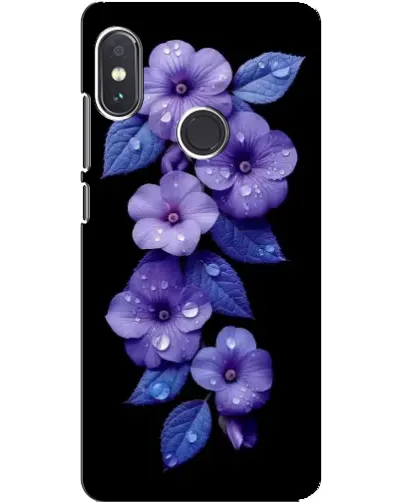 Чохол для Xiaomi Redmi Note 5 з картинкою «Фіолетові квіти з росою» Чохол для Xiaomi Redmi Note 5 з картинкою «Фіолетові квіти з росою»