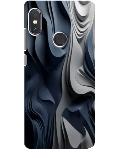 Чохол для Xiaomi Redmi Note 5 з картинкою «Об'ємні сині складки» Чохол для Xiaomi Redmi Note 5 з картинкою «Об'ємні сині складки»