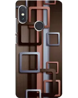 Чохол для Xiaomi Redmi Note 5 з картинкою «Коричневі об'ємні квадрати» Чохол для Xiaomi Redmi Note 5 з картинкою «Коричневі об'ємні квадрати»