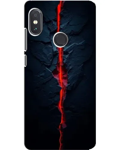 Чохол для Xiaomi Redmi Note 5 з картинкою «Червона лавова тріщина» Чохол для Xiaomi Redmi Note 5 з картинкою «Червона лавова тріщина»