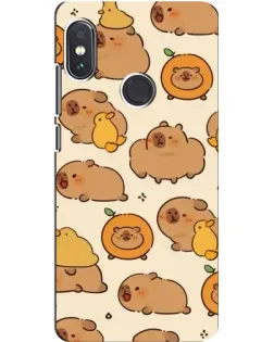Чохол для Xiaomi Redmi Note 5 з картинкою «Капібари з апельсинами» Чохол для Xiaomi Redmi Note 5 з картинкою «Капібари з апельсинами»