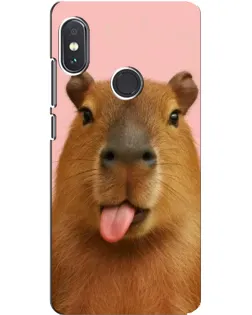Чохол для Xiaomi Redmi Note 5 з картинкою «Капібара з язиком» Чохол для Xiaomi Redmi Note 5 з картинкою «Капібара з язиком»