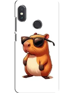 Чохол для Xiaomi Redmi Note 5 з картинкою «Капібара в окулярах» Чохол для Xiaomi Redmi Note 5 з картинкою «Капібара в окулярах»