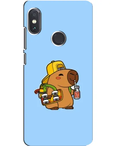 Чохол для Xiaomi Redmi Note 5 з картинкою «Капібара на скейті» Чохол для Xiaomi Redmi Note 5 з картинкою «Капібара на скейті»