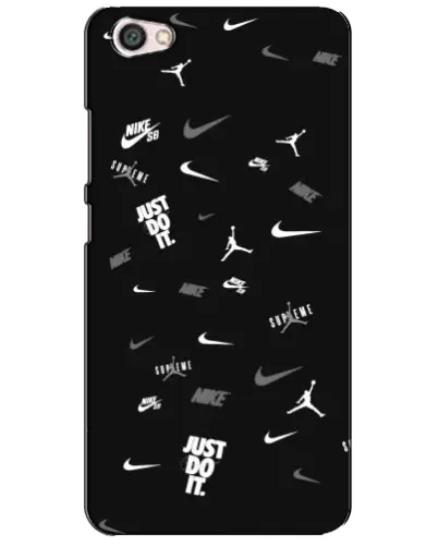 Чехол для Xiaomi Redmi Note 5A с картинкой «Nike Black Pattern» Чехол для Xiaomi Redmi Note 5A с картинкой «Nike Black Pattern»