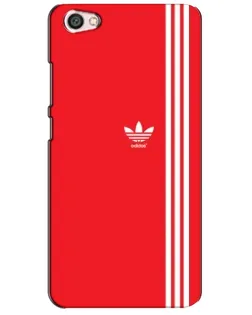 Чехол для Xiaomi Redmi Note 5A с картинкой «Красный минимализм Adidas»