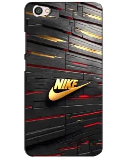Чехол для Xiaomi Redmi Note 5A с картинкой «Золотой Nike на металле»