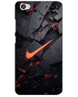 Чехол для Xiaomi Redmi Note 5A с картинкой «Nike — эффект разломов»