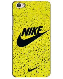 Чехол для Xiaomi Redmi Note 5A с картинкой «Желтый текстурный Nike»
