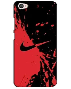 Чохол для Xiaomi Redmi Note 5A з картинкою «Червоні бризки Nike»