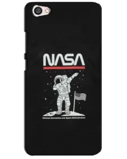 Чехол для Xiaomi Redmi Note 5A с картинкой «NASA — шагаем по Луне»