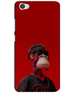 Чехол для Xiaomi Redmi Note 5A с картинкой «Bored Ape в красном»