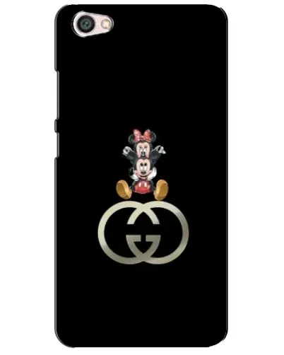Чехол для Xiaomi Redmi Note 5A с картинкой «Минни Маус на лого»