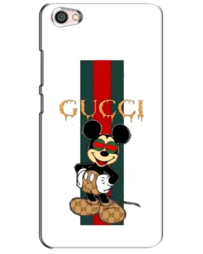 Чехол для Xiaomi Redmi Note 5A с картинкой «Микки Маус Gucci — полосы»
