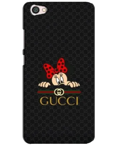 Чехол для Xiaomi Redmi Note 5A с картинкой «Минни Маус Gucci — черный»