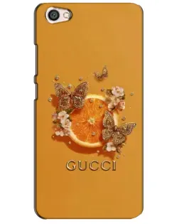Чохол для Xiaomi Redmi Note 5A з картинкою «Gucci — золоті метелики»