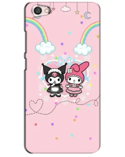 Чехол для Xiaomi Redmi Note 5A с картинкой «My Melody и Kuromi» Чехол для Xiaomi Redmi Note 5A с картинкой «My Melody и Kuromi»