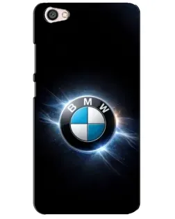 Чохол для Xiaomi Redmi Note 5A з картинкою «BMW — неонове сяйво»
