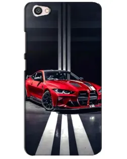 Чохол для Xiaomi Redmi Note 5A з картинкою «Червона BMW на дорозі»
