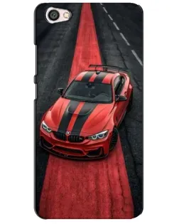 Чохол для Xiaomi Redmi Note 5A з картинкою «BMW на червоній доріжці»
