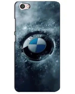 Чехол для Xiaomi Redmi Note 5A с картинкой «Логотип BMW — лед»