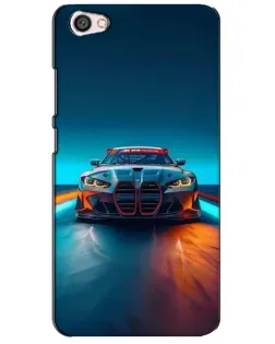 Чехол для Xiaomi Redmi Note 5A с картинкой «BMW — огни неона»