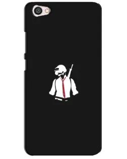 Чехол для Xiaomi Redmi Note 5A с картинкой «PUBG — силуэт воина»