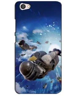 Чехол для Xiaomi Redmi Note 5A с картинкой «Десант PUBG — прыжок»