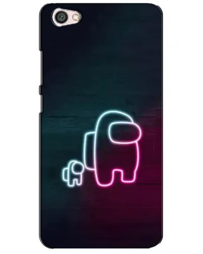 Чехол для Xiaomi Redmi Note 5A с картинкой «Among Us неон-арт»