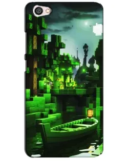 Чехол для Xiaomi Redmi Note 5A с картинкой «Minecraft лесной пейзаж»