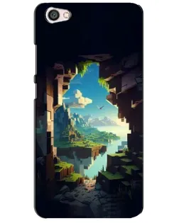 Чехол для Xiaomi Redmi Note 5A с картинкой «Вид из пещеры»