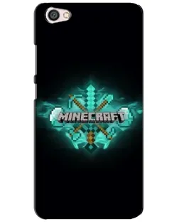 Чехол для Xiaomi Redmi Note 5A с картинкой «Minecraft Diamond лого»