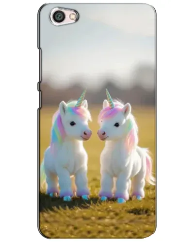 Чехол для Xiaomi Redmi Note 5A с картинкой «Пара единорогов»