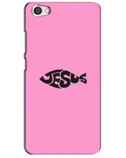 Чехол для Xiaomi Redmi Note 5A с картинкой «Розовый символ  Jesus»