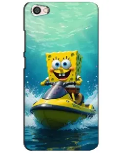 Чохол для Xiaomi Redmi Note 5A з картинкою «Спанч Боб на гідроциклі»