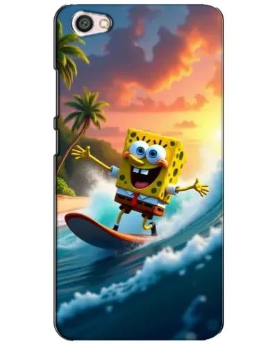 Чехол для Xiaomi Redmi Note 5A с картинкой «Губка Боб серфингист»